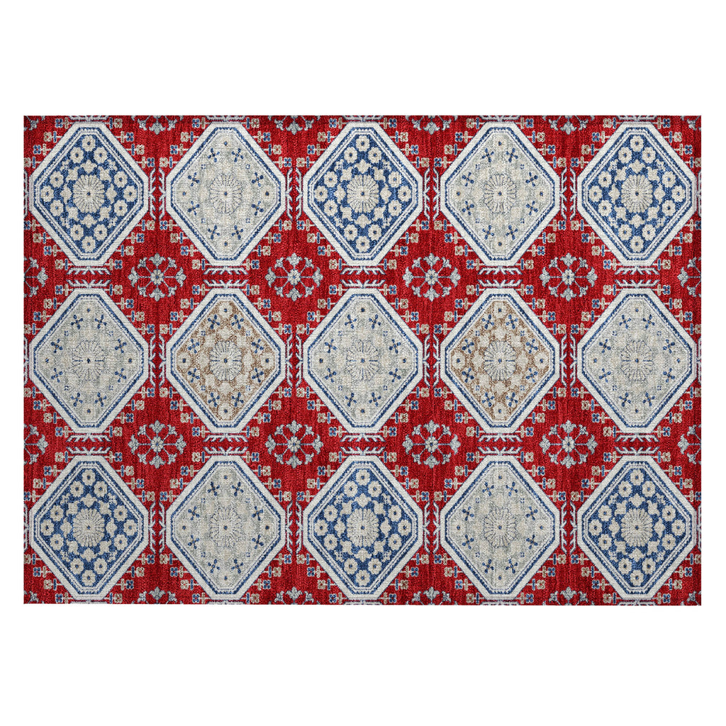 addison chantille acn1448 red rug