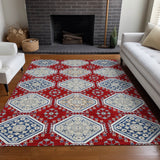 addison chantille acn1448 red rug