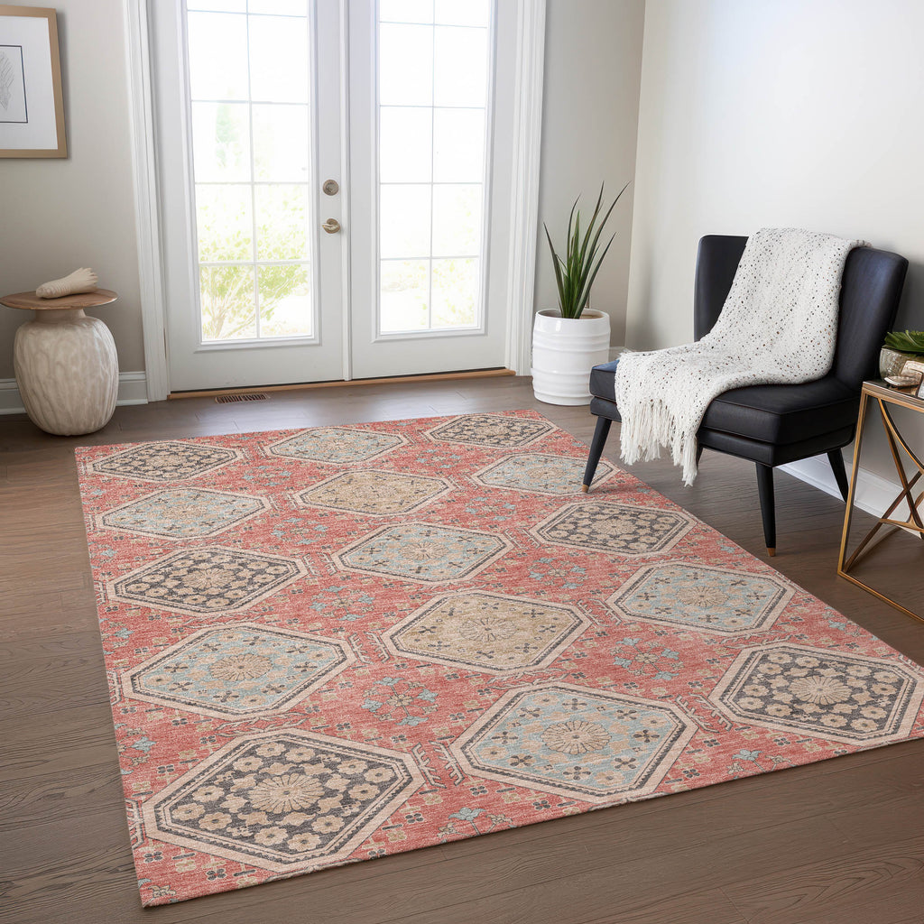 addison chantille acn1449 salmon rug