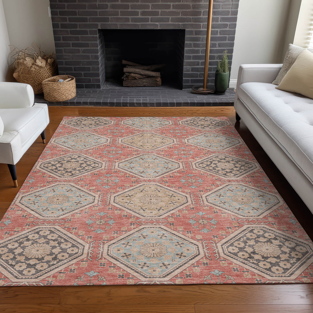 addison chantille acn1449 salmon rug