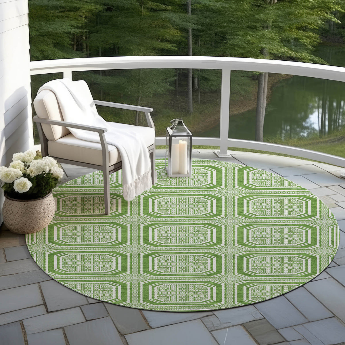 addison chantille acn1454 green rug