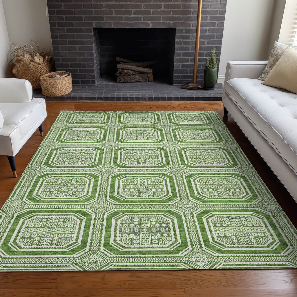 addison chantille acn1454 green rug