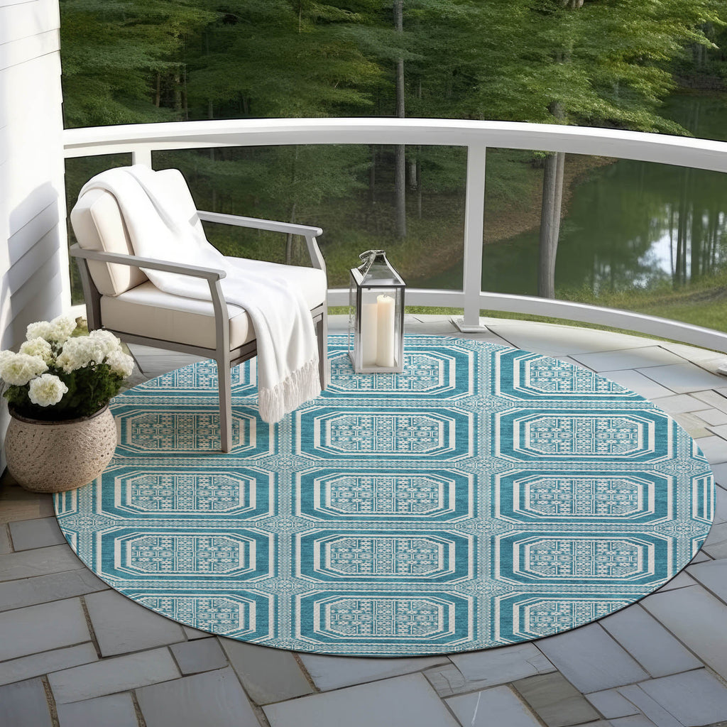 addison chantille acn1463 teal rug