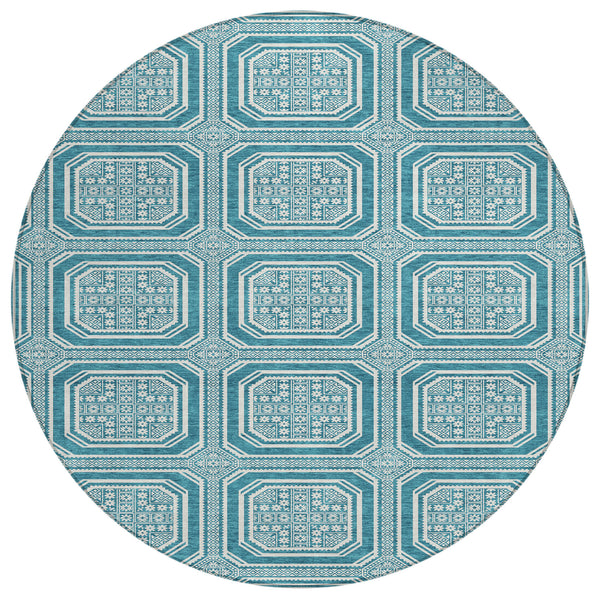 addison chantille acn1463 teal rug