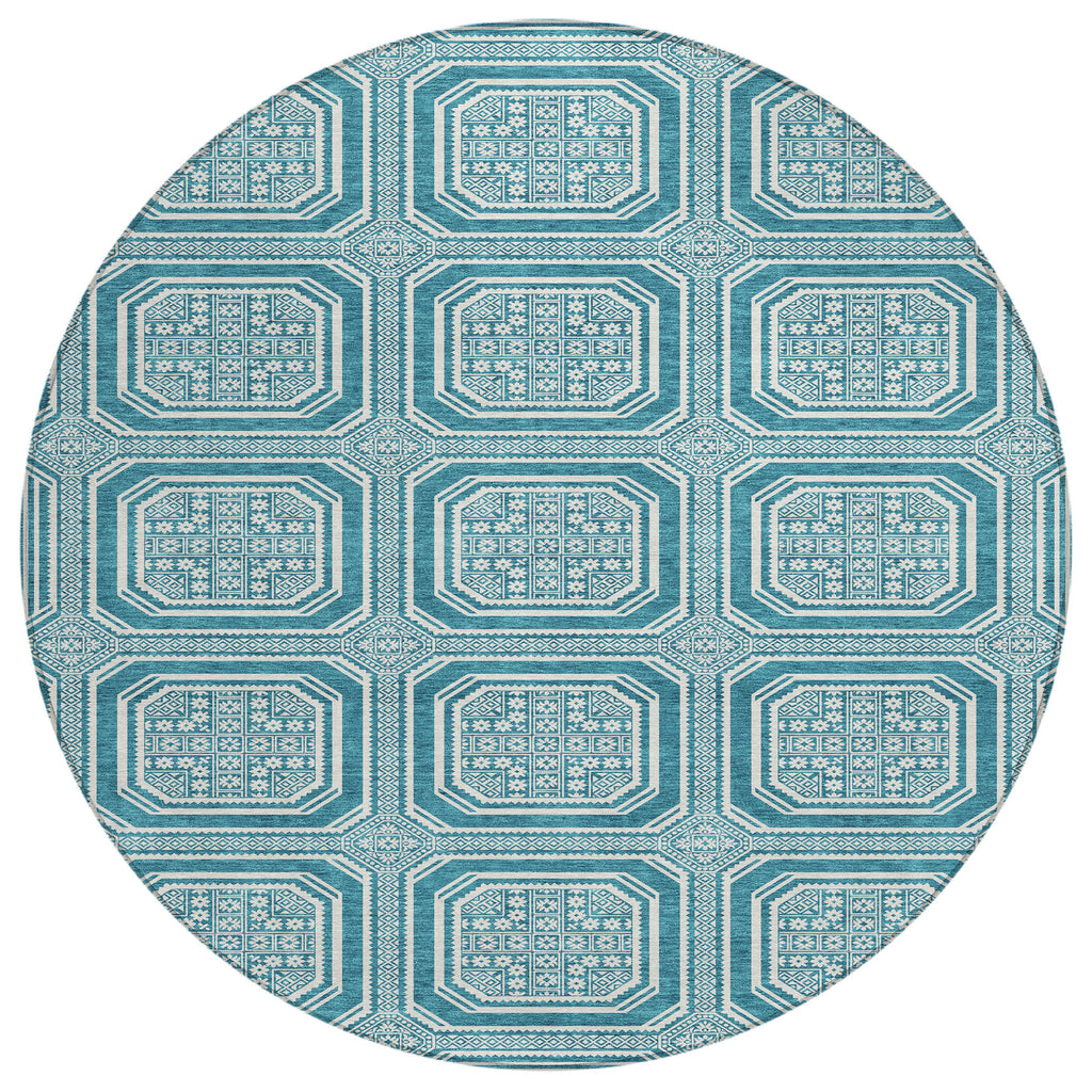 addison chantille acn1463 teal rug