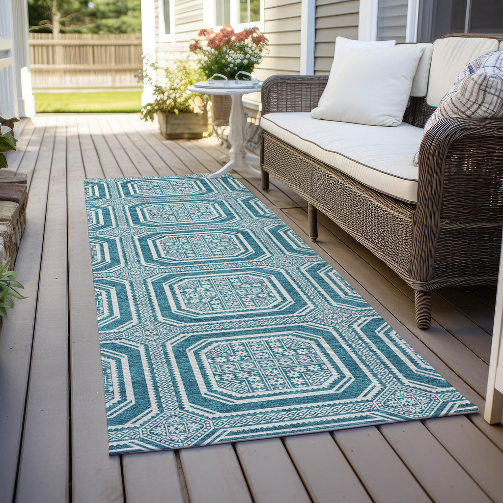 addison chantille acn1463 teal rug