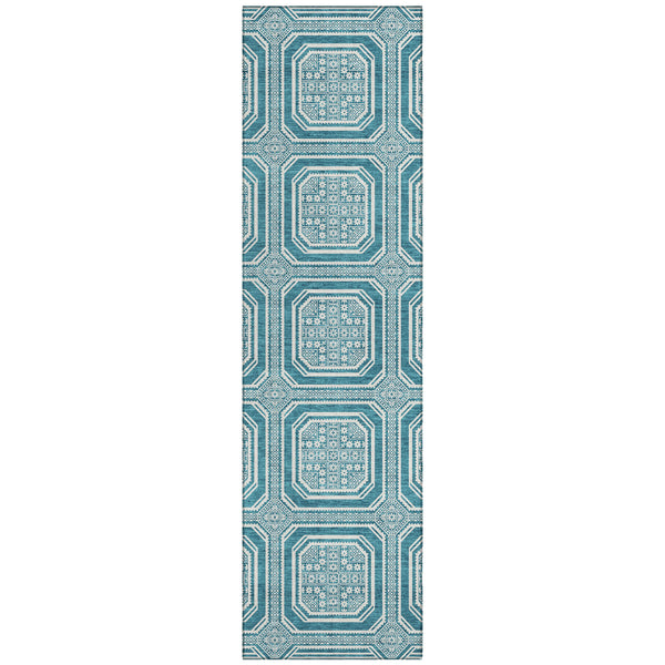 addison chantille acn1463 teal rug