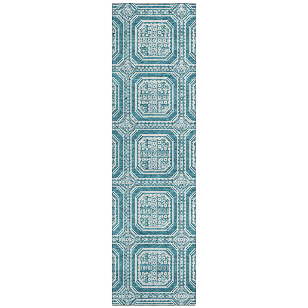 addison chantille acn1463 teal rug