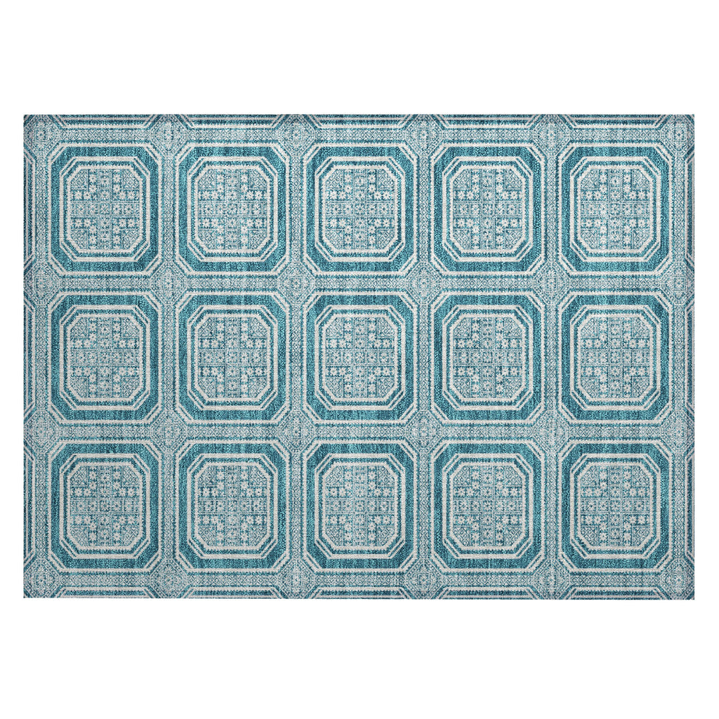 addison chantille acn1463 teal rug
