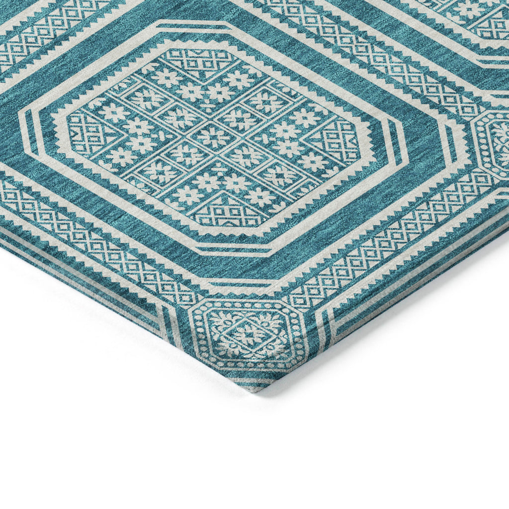 addison chantille acn1463 teal rug