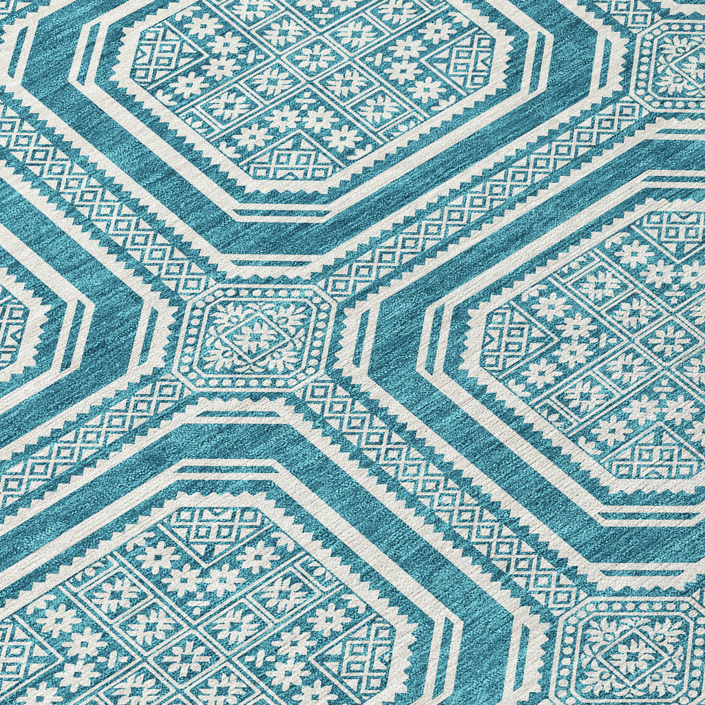 addison chantille acn1463 teal rug