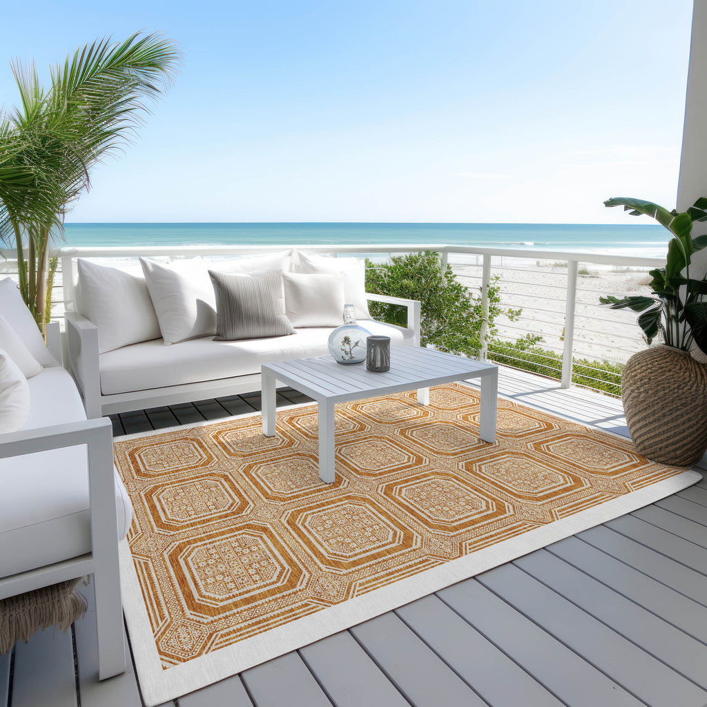addison chantille acn1464 terracotta rug