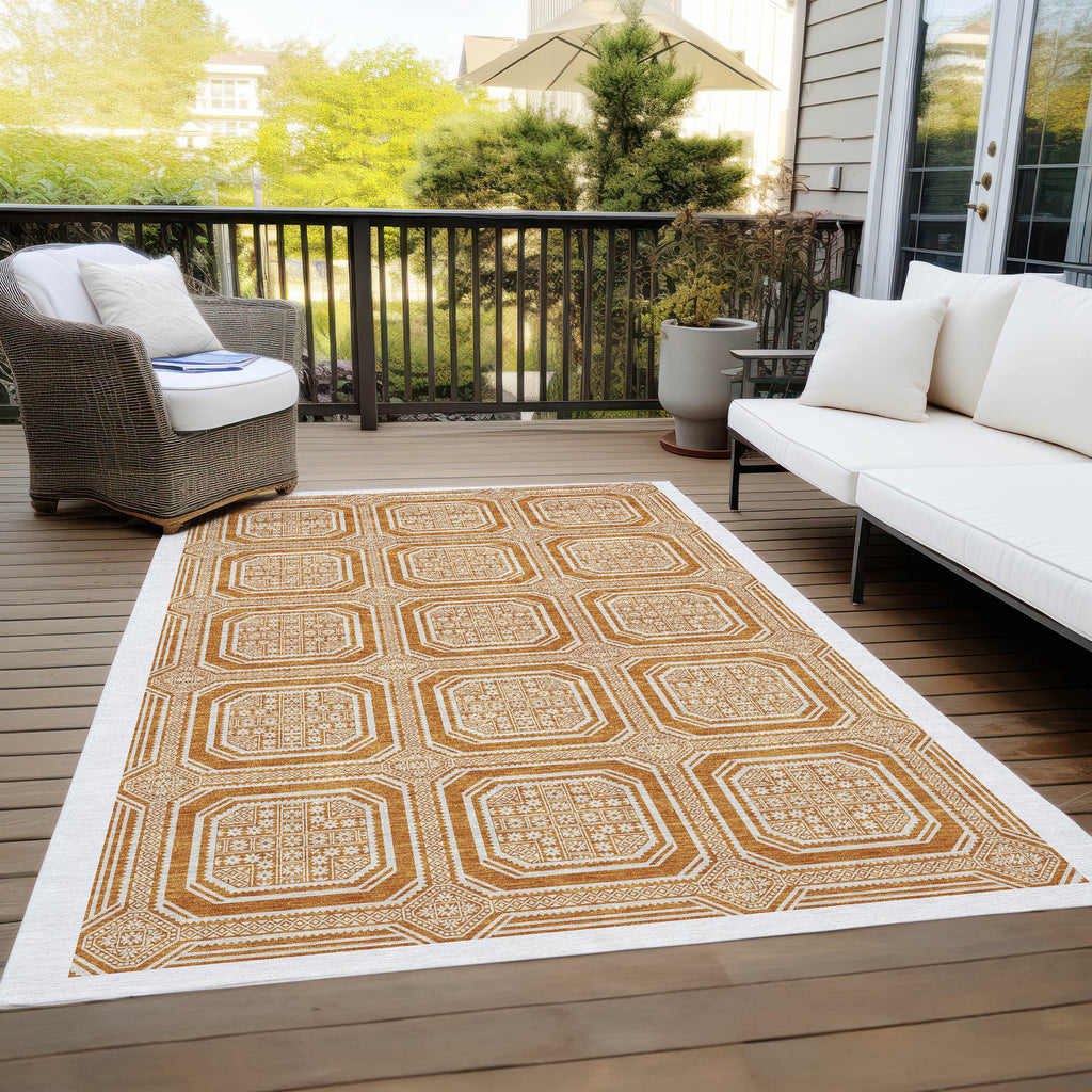 addison chantille acn1464 terracotta rug