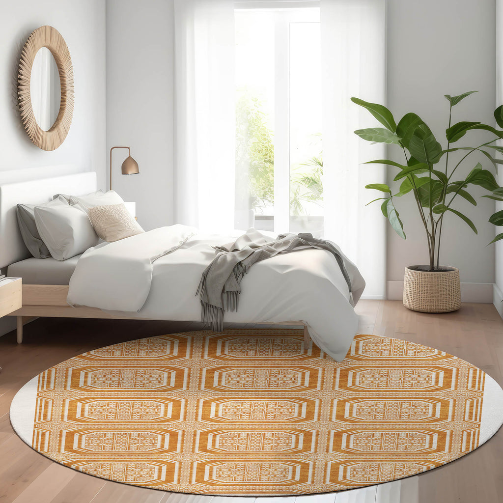 addison chantille acn1464 terracotta rug