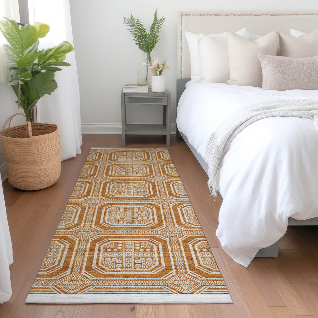 addison chantille acn1464 terracotta rug