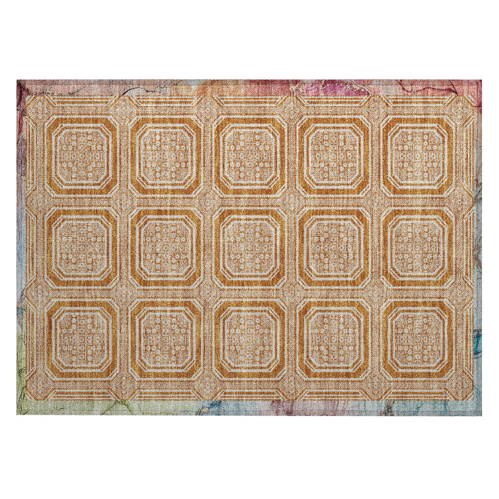addison chantille acn1464 terracotta rug