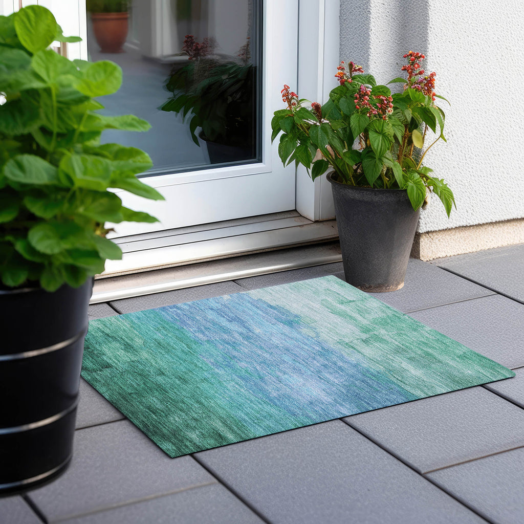 addison chantille acn1471 teal rug