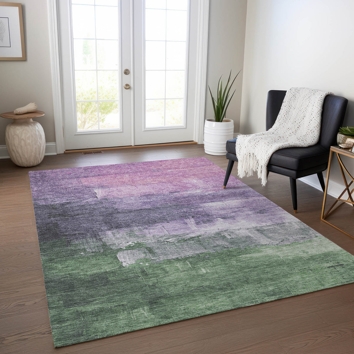 addison chantille acn1476 lavender rug