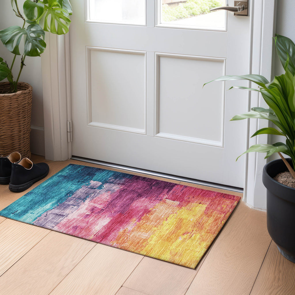 addison chantille acn1477 merlot rug