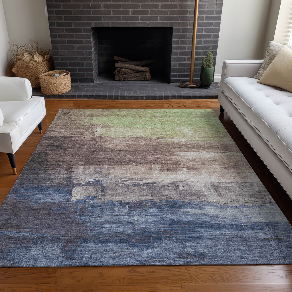 addison chantille acn1478 mocha rug