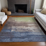 addison chantille acn1478 mocha rug