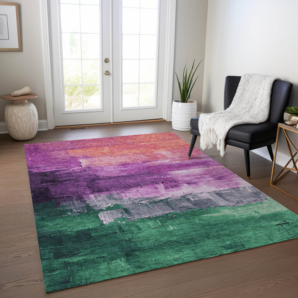 addison chantille acn1479 purple rug