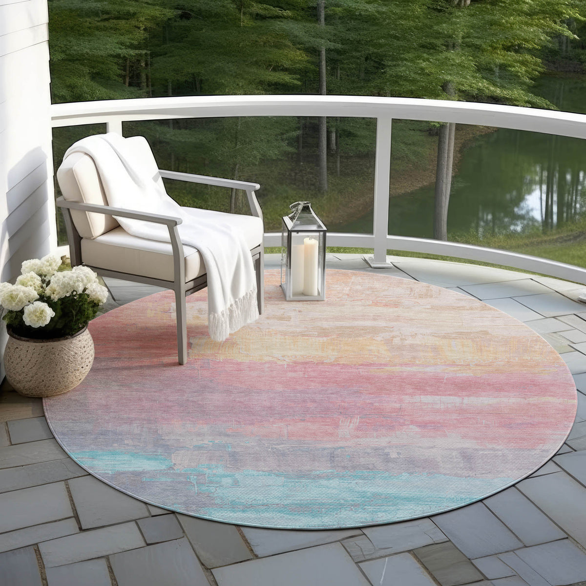 addison chantille acn1480 salmon rug