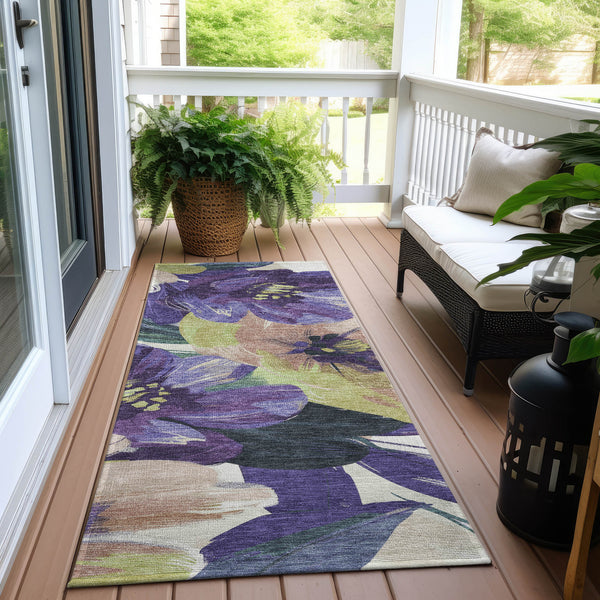 addison chantille acn1490 purple rug