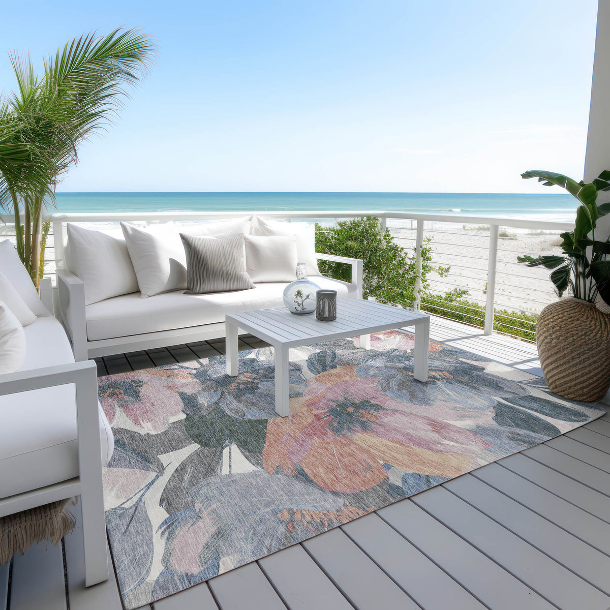 addison chantille acn1491 pewter rug