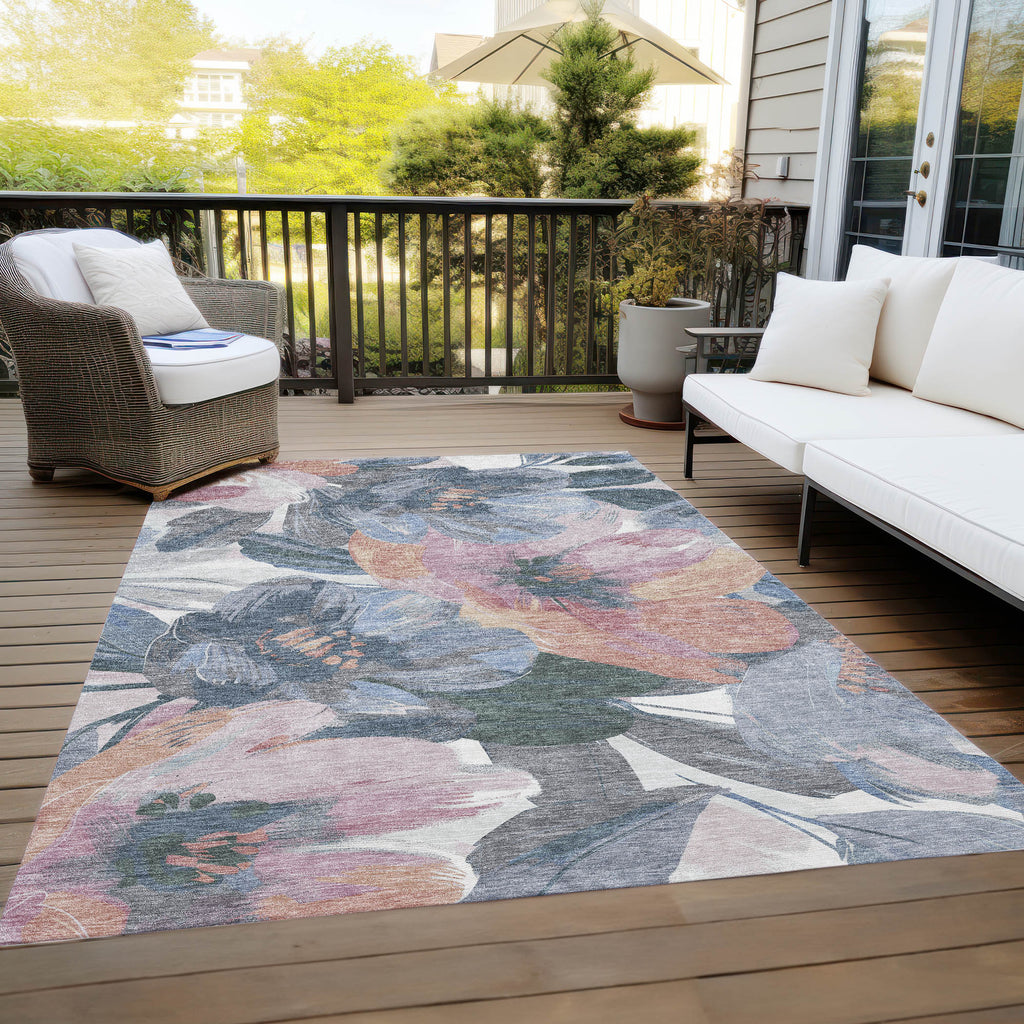 addison chantille acn1491 pewter rug