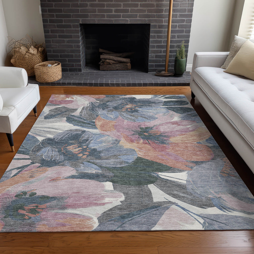 addison chantille acn1491 pewter rug
