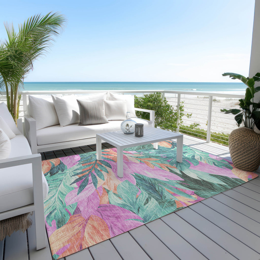 addison chantille acn1498 teal rug