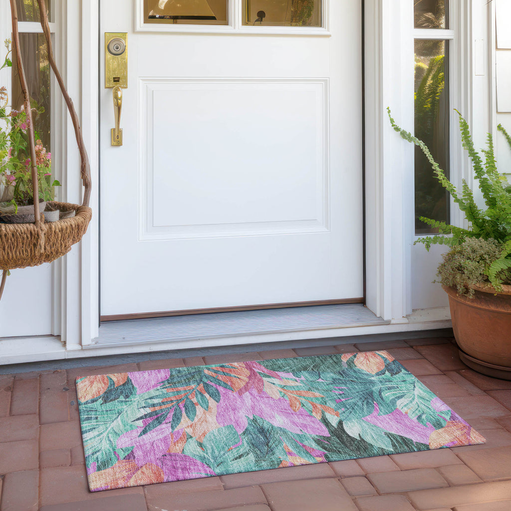 addison chantille acn1498 teal rug