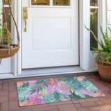 addison chantille acn1498 teal rug