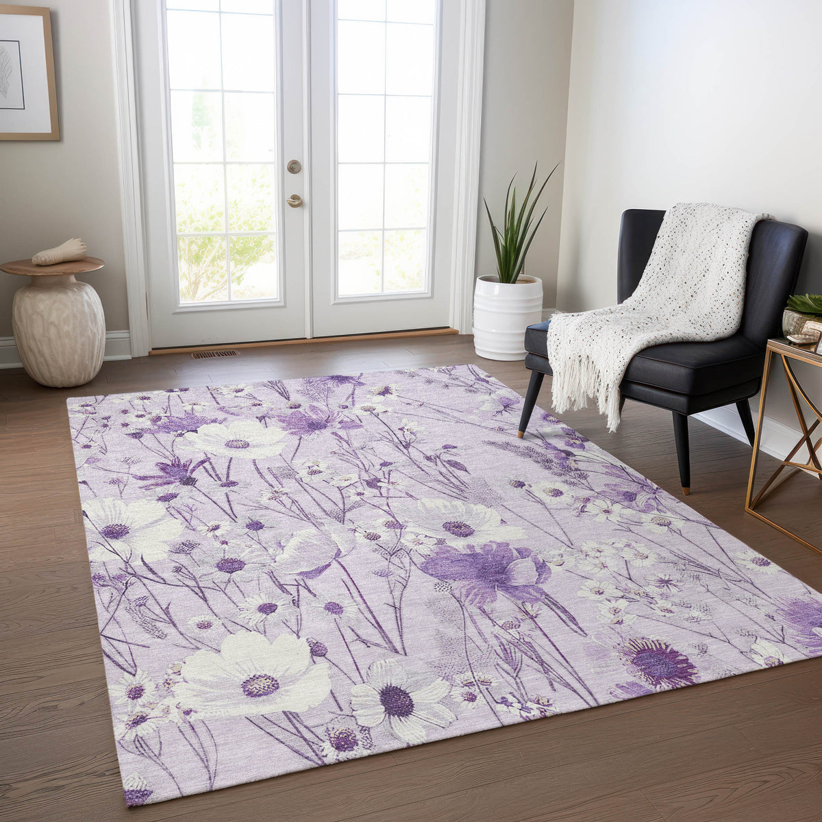 addison chantille acn1501 lavender rug