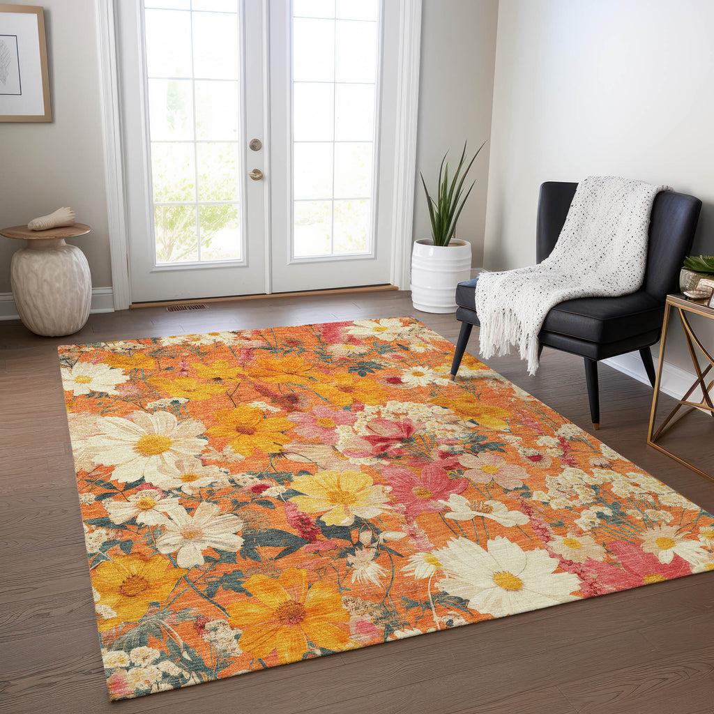 addison chantille acn1510 orange rug