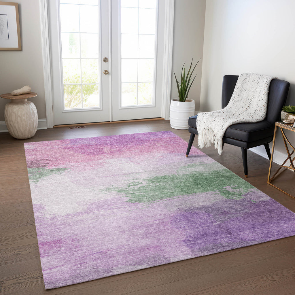 addison chantille acn1519 lilac rug