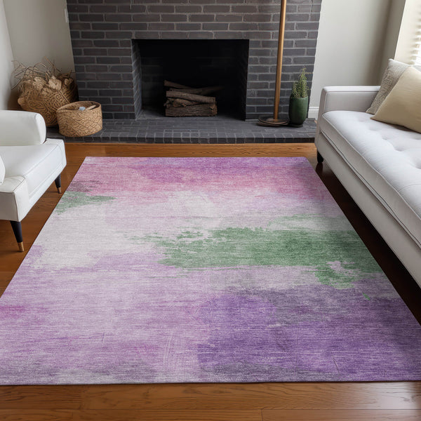 addison chantille acn1519 lilac rug