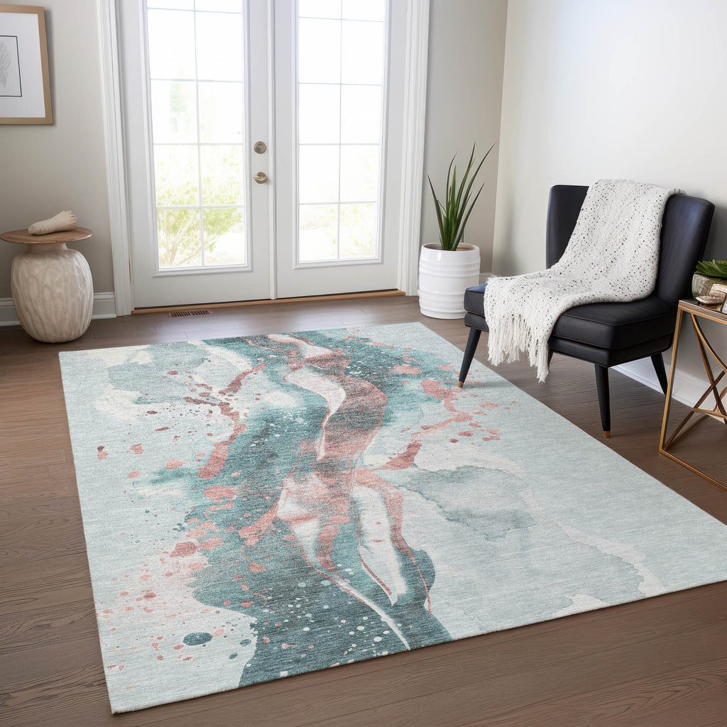 addison chantille acn1527 teal rug