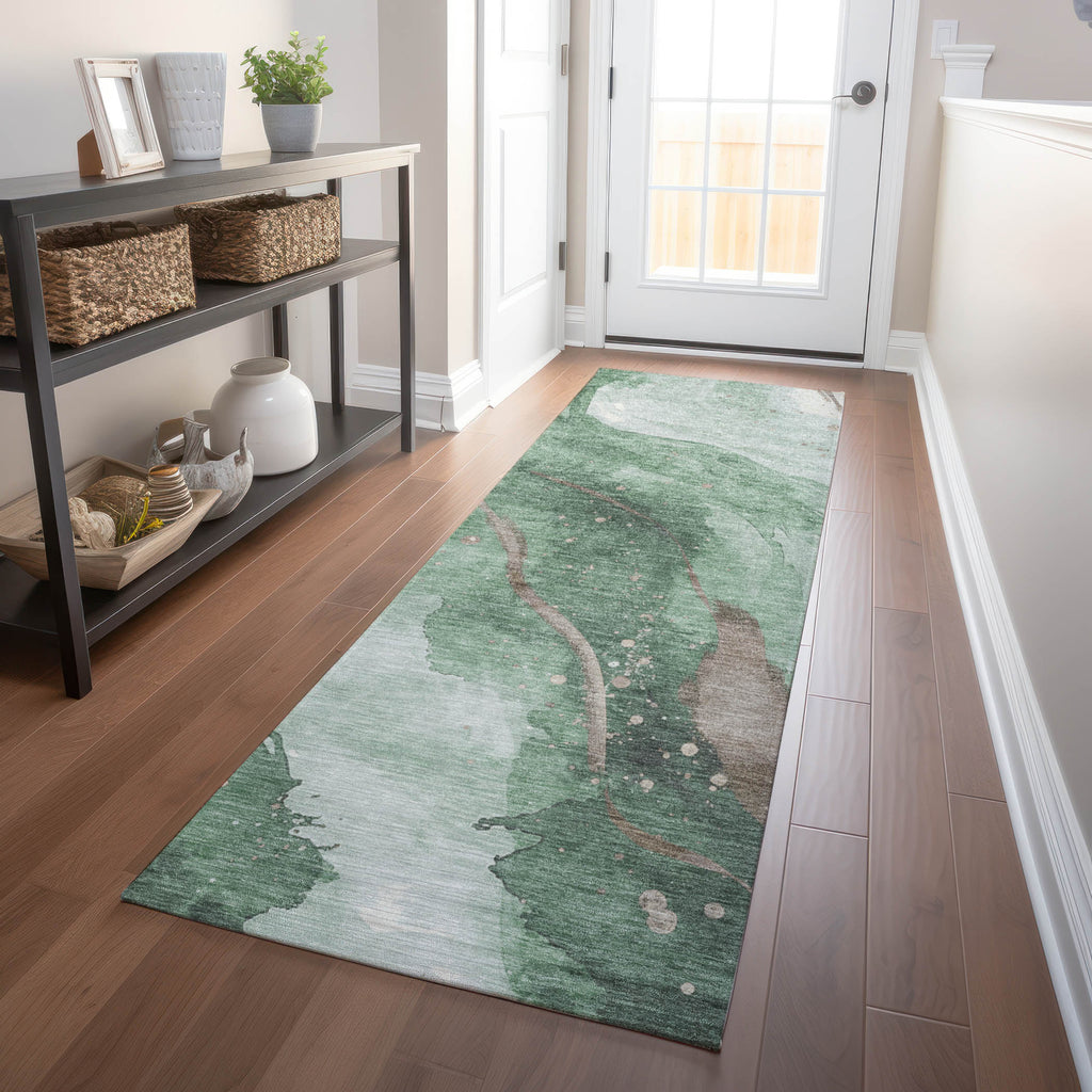 addison chantille acn1530 green rug
