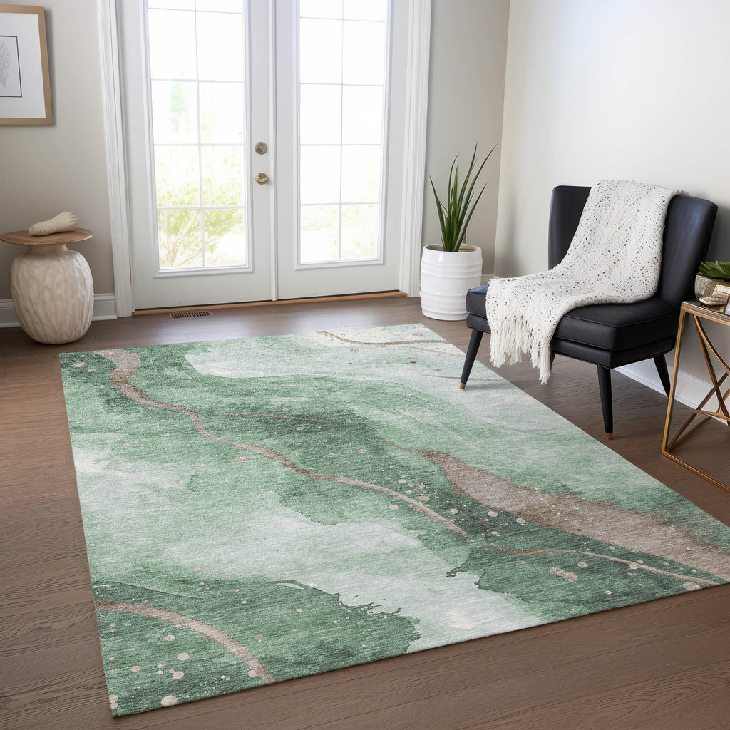addison chantille acn1530 green rug