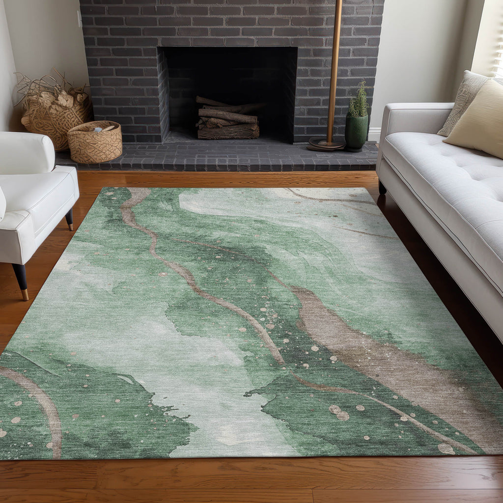 addison chantille acn1530 green rug