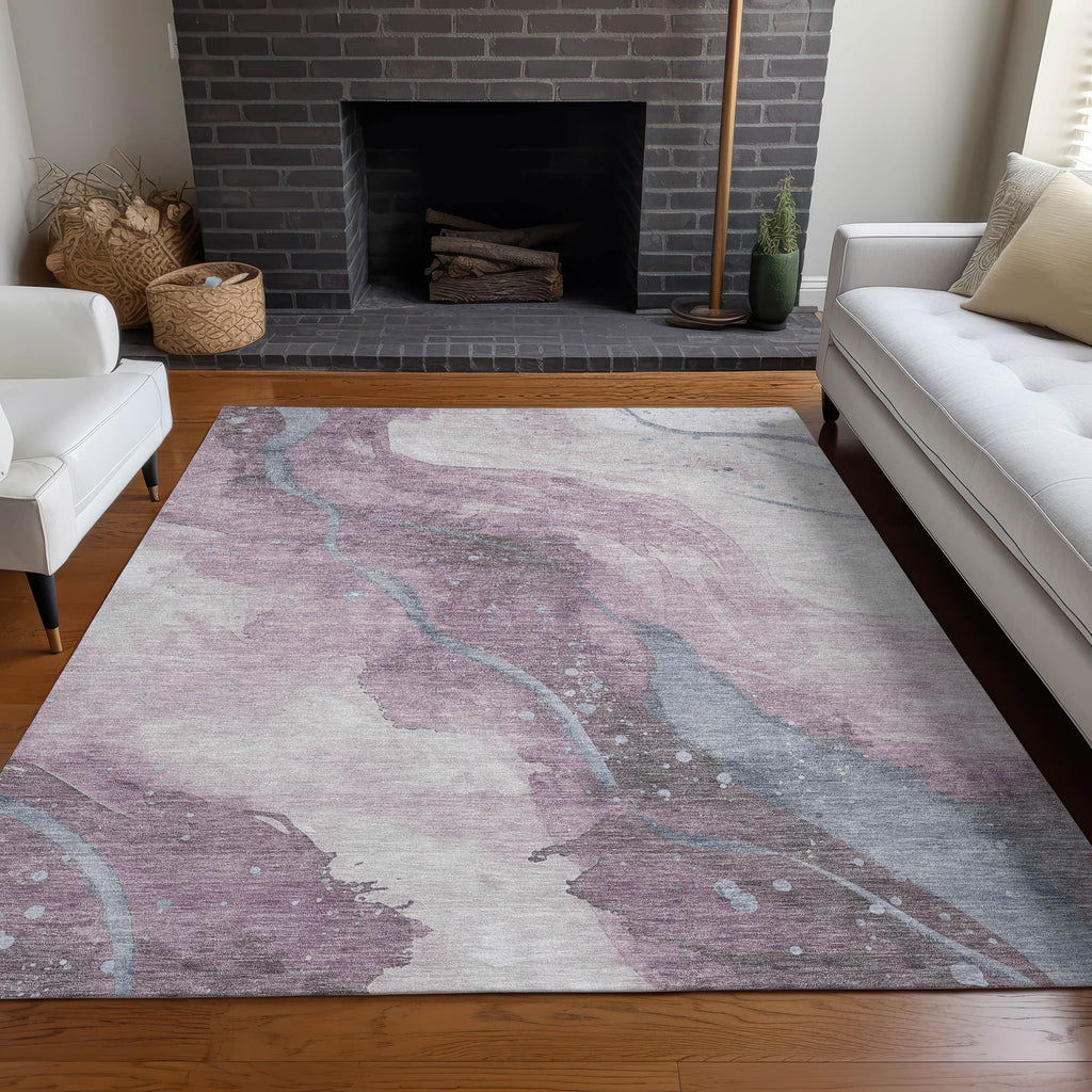 addison chantille acn1531 lavender rug