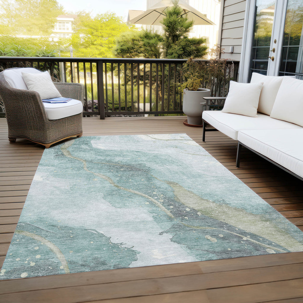 addison chantille acn1533 teal rug