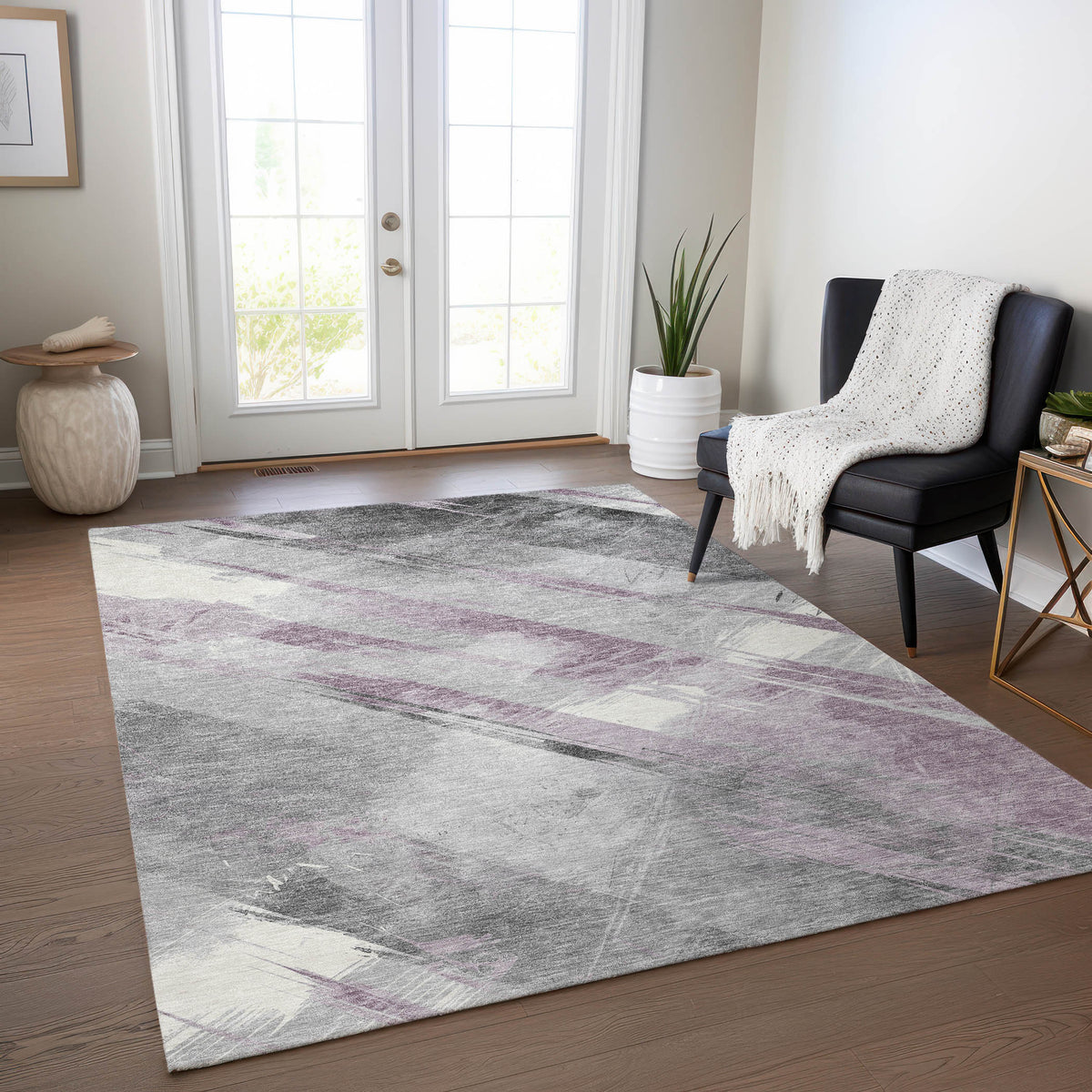 addison chantille acn1538 lavender rug