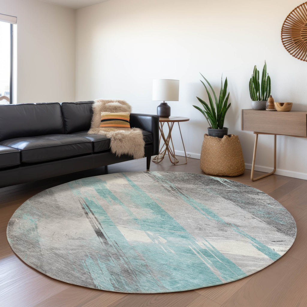 addison chantille acn1540 teal rug