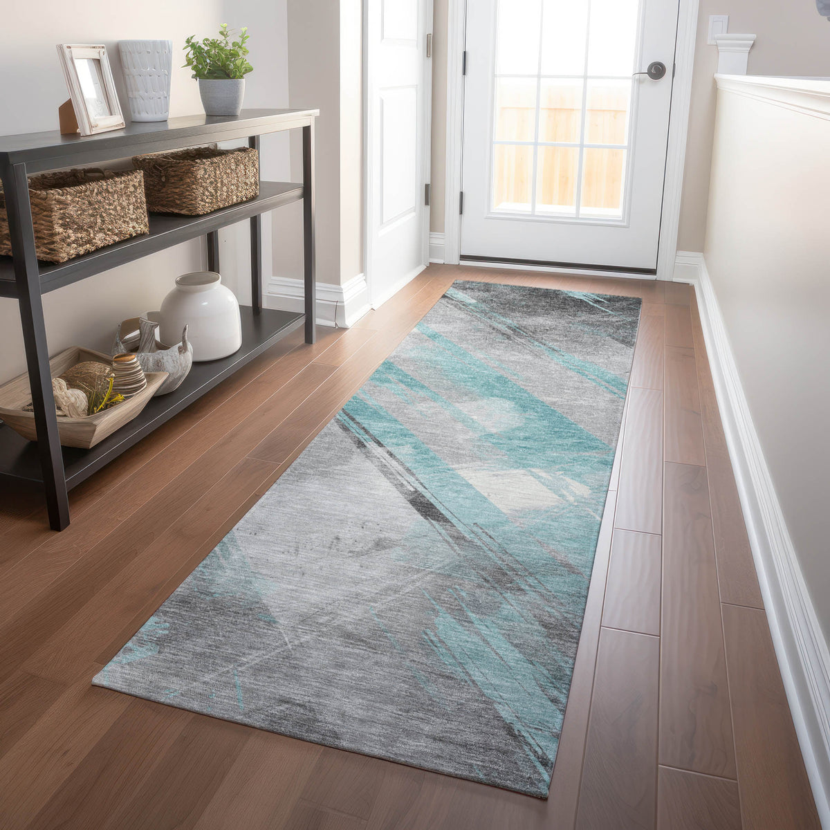 addison chantille acn1540 teal rug