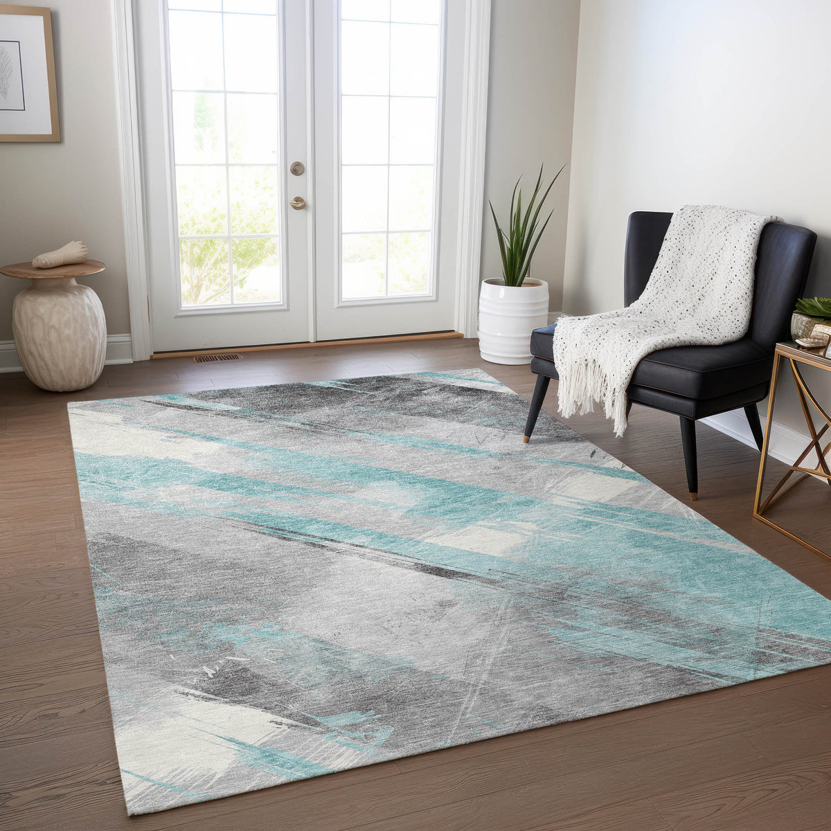 addison chantille acn1540 teal rug