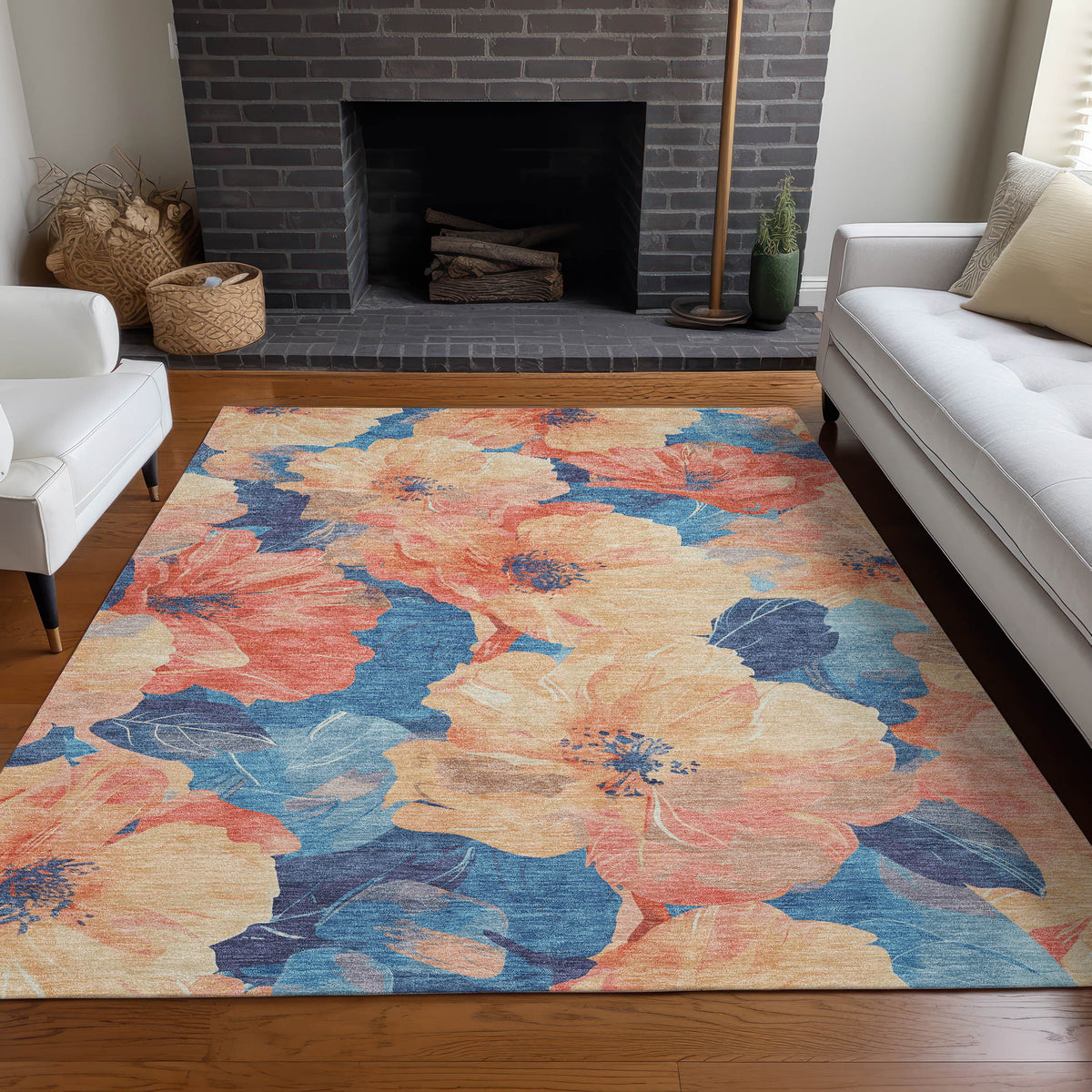 addison chantille acn1544 peach rug