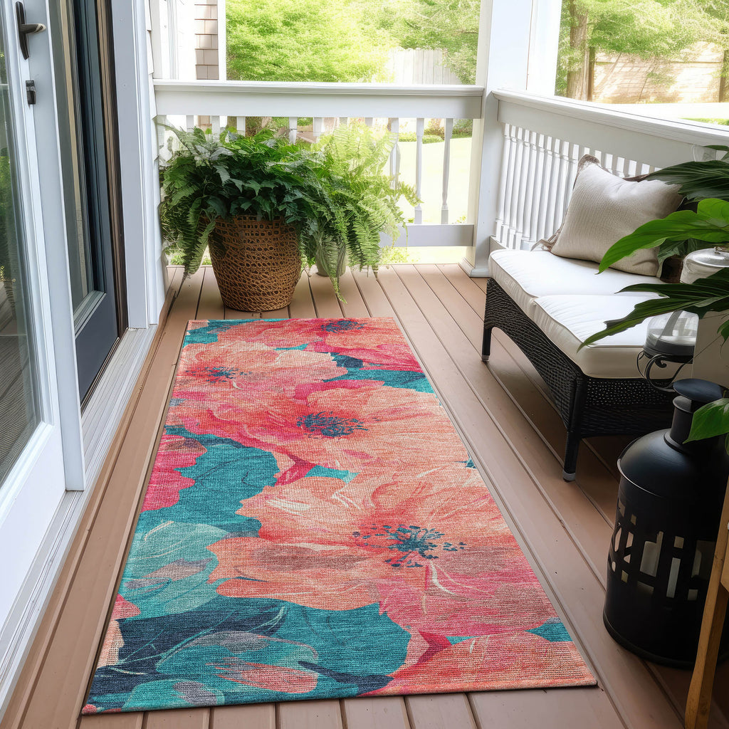 addison chantille acn1547 salmon rug